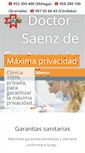 Mobile Screenshot of doctorsaenz.com