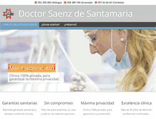 Tablet Screenshot of doctorsaenz.com